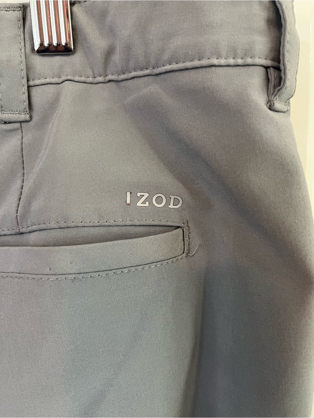 Izod Men's Light Gray Goof Pants